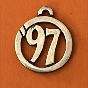 James Avery Retired Sterling Silver ‘97 In Circle Charm